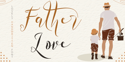 Father Love Font Poster 1