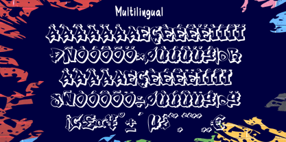 Gravitology Font Poster 4