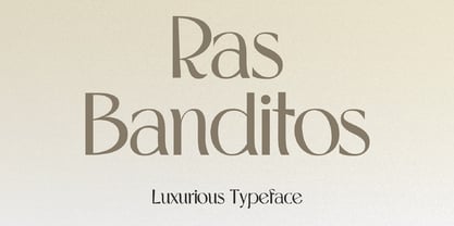 Ras Banditos Font Poster 1