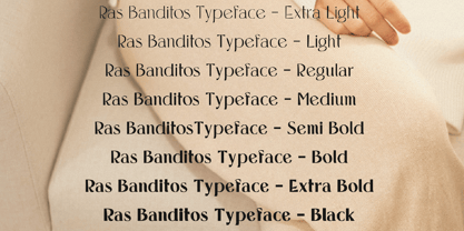 Ras Banditos Font Poster 12