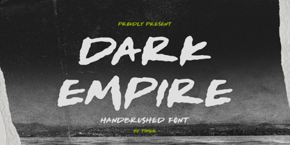 Dark Empire Font Poster 1
