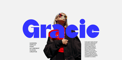 Gracie Font Poster 1