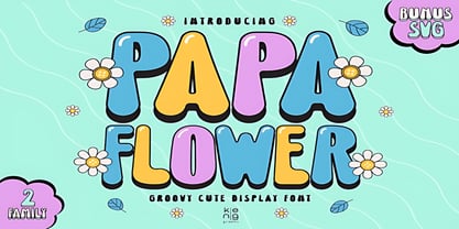 Papa Flower Fuente Póster 1