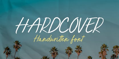 Hardcover Font Poster 1