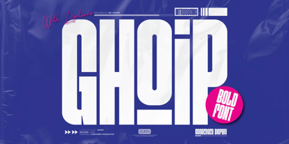 Ghoip Font Poster 1