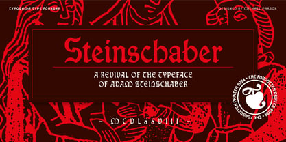 Steinschaber Font Poster 1