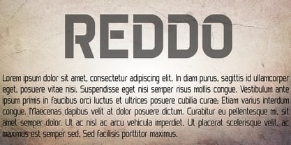 Reddo Font Poster 7