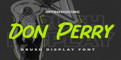 Don Perry Font Poster 1