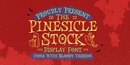 The Pinesicle Stock Font Poster 1