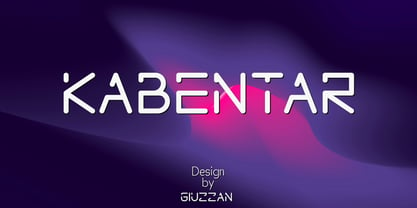 Kabentar Font Poster 1