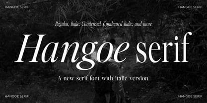 Hangoe Font Poster 1