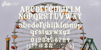 Gilter Font Poster 11