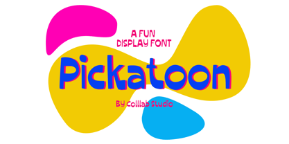 Pickatoon Font Poster 1