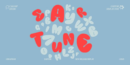 Eartune Font Poster 1