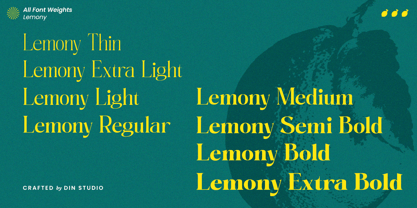 Lemony Font Poster 10
