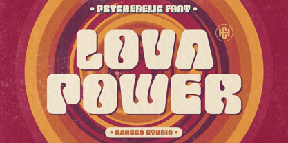 Lova Power Font Poster 1