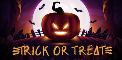 Spooky Crack Font Poster 4