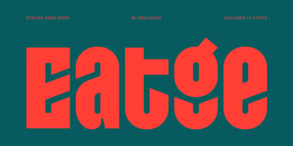 Etgea Font Poster 1