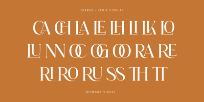 Giarek Font Poster 6