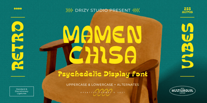 Mamenchisa Font Poster 1