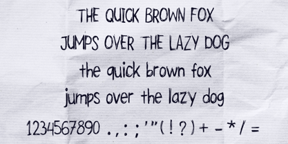 Scratchy Scribble Font Poster 4