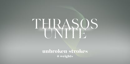 Thrasos Unite Font Poster 1