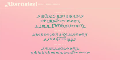 Brodille Font Poster 7