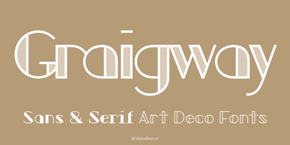 Graigway Font Poster 9
