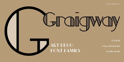 Graigway Font Poster 1
