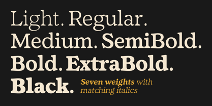 Fedro Font Poster 14