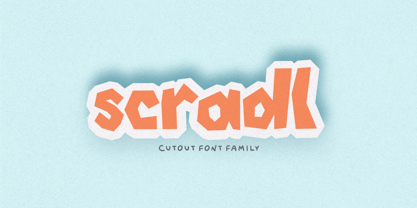 Scradl Font Poster 11