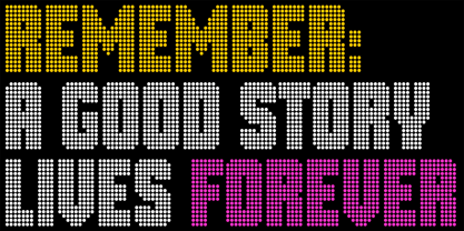 Gloridot Font Poster 5