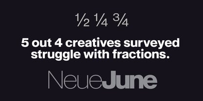 Neue June Font Poster 12