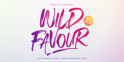 Wild Favour Font Poster 1