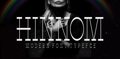 Hinnom Font Poster 1