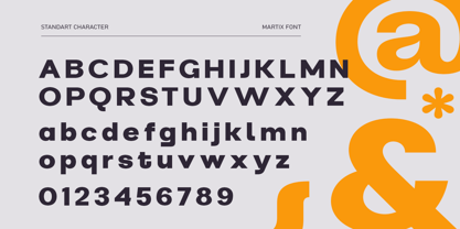 Martix Font Poster 10