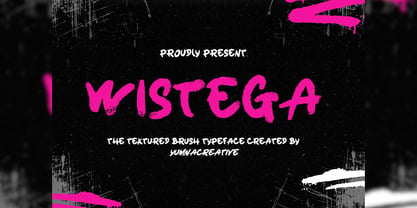 Wistega Font Poster 1