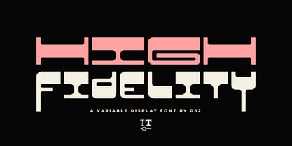 High Fidelity Font Poster 1