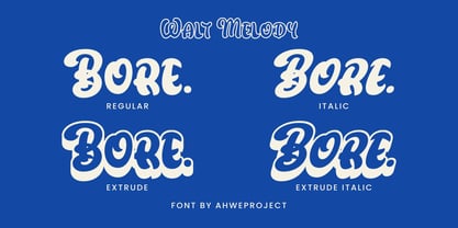 Walt Melody Font Poster 6