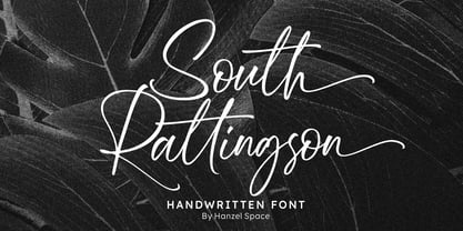 South Rattingson Font Poster 1