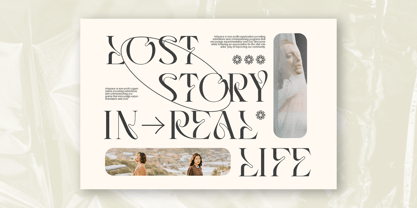 Ola Braga Elegant Serif Font Poster 7