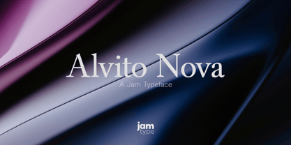 Alvito Nova Font Poster 1