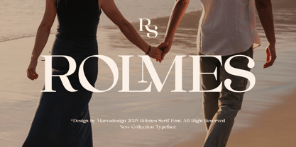 Rolmes Font Poster 1