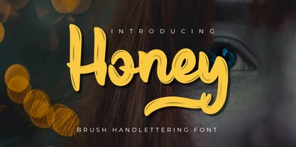 Honey Font Poster 1