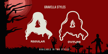 Gravella Font Poster 8