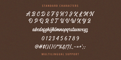 Candale Font Poster 7