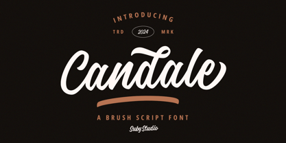Candale Font Poster 1