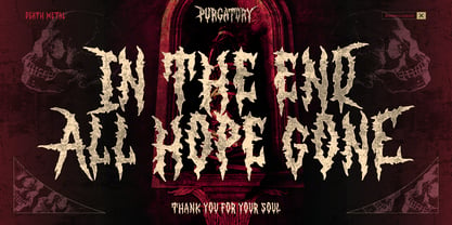 Purgatory Font Poster 11