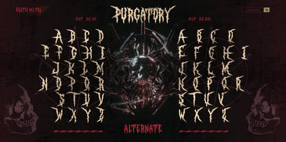 Purgatory Font Poster 3