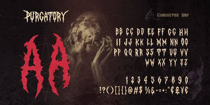 Purgatory Font Poster 2